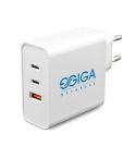 USB zidni polnilec | Altha, bela, V1382-02