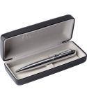 Charles Dickens® ball pen in case, silver, V1390-32