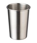 Tazza in metallo 350 ml, argento, V1506-32