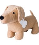 Plush dog, brown, V1617-16