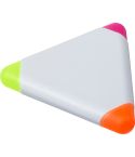 Highlighter triangular, white, V1925-02