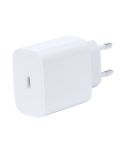 USB brzi zidni punjač, bijela, V2030-02