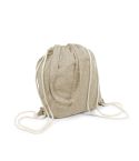 Recycled cotton bag 2 in 1, drawstring bag and shopping bag | Jamarion, V2149