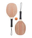 Set da tennis, marrone, V2205-16