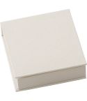 Recycled milk carton note block, white, V2223-02