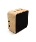 Altoparlante wireless in bambù 3W BRIGHT, pannello solare | Androwe, marrone, V2240-17