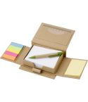 Memo-Holder, Notizbuch, Haftnotizen, Kugelschreiber, Lineal, gemischt, V2695-00