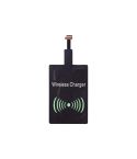 Brezžični polnilni adapter za telefon, črna, V3948-03