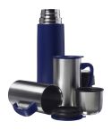 Thermos 500 ml und 2 Tassen 300 ml, Blau, V4502-04