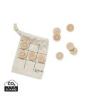 VINGA Tic-tac-toe mini igra, smeđa, XDV453029