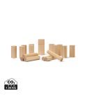 VINGA Kubb mini igra, smeđa, XDV4532309