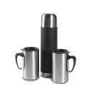 Thermos 500 ml mit 2 Tassen 260 ml, gemischt, V4635-00