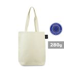 Bombažna nakupovalna torba BRIGHT | Clem, bež, V4868-20