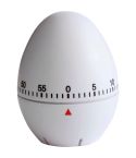 Timer da cucina a forma di uovo, bianco, V5234-02