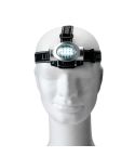 Torcia frontale 8 LED, argento, V5527-A-32