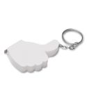 Keyring like it, measuring tape 1m, white, V5630-02