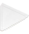 Raschia ghiaccio triangolare, bianco, V5720-02