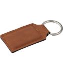 Keyring, brown, V6908-16