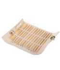 School set, pencil case, 12 pencils, ruler, eraser and pencil sharpener | Kaleb, beige, V7384-20