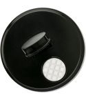 Bottiglia sportiva 700 ml, shaker, nero, V7468-03