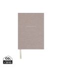 Agenda in carta riciclata VINGA Thankfulness GRS, beige, XDV7730319