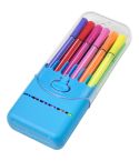Set flomastrov, modra, V7843-11