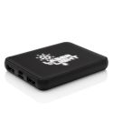 RPET power bank 5000 mAh | Suzanne, black, V7967-03