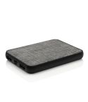 RPET power bank 5000 mAh | Russo, grey, V8199-19