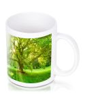 Ceramic mug 350 ml | Piper, bianco, V8482-02