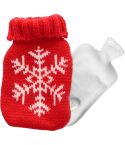 Self heating pad warm water bag, red, V8491-05