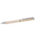 Wooden ball pen, brown, V8550-16