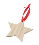 Weihnachtsanhänger Stern, Beige, V8820-18