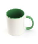 Keramička šalica 350 ml, zelena, V9504-06