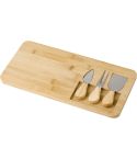 Bambus Käse-Set, braun, V9967-16
