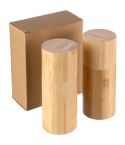 Salt and pepper mill set, brown, VA163-16