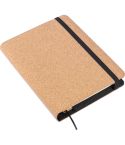 Folder za konferencije od plute A5, smeđa, VA465-16
