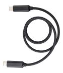 Charging and data transfer cable, black, VA476-03