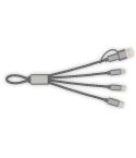 Kabel za polnjenje in sinhronizacijo BrandCharger Trident 2, temno siva, VA556-15