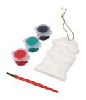 Babbo Natale per pittura, colori e pennello, misto, VA578-00