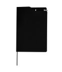 Notebook approx. A5 with ball pen, black, VA645-03