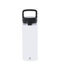 Bottiglia termica in acciaio inossidabile riciclato 550 ml, bianco, VA673-02