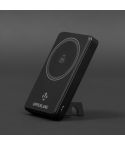 Magnetic wireless power bank 10000 mAh Upperlane, nero, VA958-03