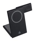 Magnetic wireless charger 3 in 1, 15W, black, VB139-03