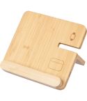 Wireless charger, phone stand 3-in-1, marrone, VB308-16