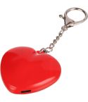 Heart-shaped keyring, LED lamp, VB319