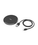 Wireless charger 10W Hama, black, VH035-03