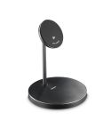 Magnetic wireless charger 15W Hama, crno, VH036-03
