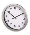 Wall clock Hama Mallorca, silver, VH055-32