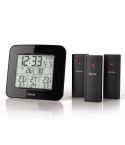 Weather station, 3 sensoes Hama Trio, nero, VH065-03