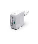 Caricatore da muro 30W con cavo retrattile Hama, bianco, VH074-02